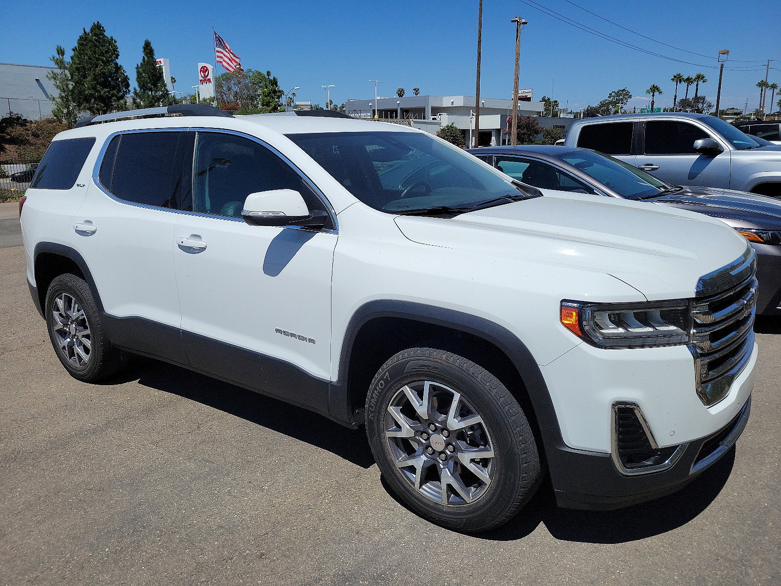 Used 2023 GMC Acadia SLT with VIN 1GKKNML44PZ124475 for sale in Lemon Grove, CA