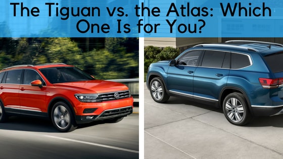 The Tiguan vs. the Atlas: Which One Is for You?
