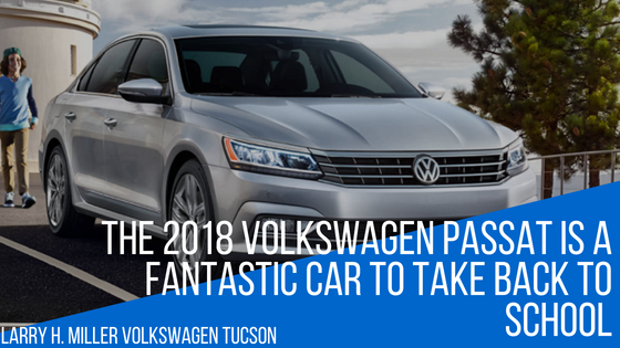The 2018 Volkswagen Passat Is a Fantastic Car to Take Back to School