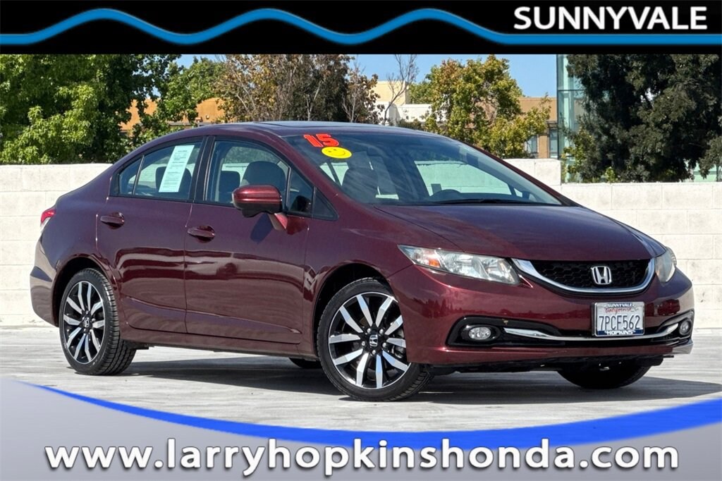 Used 2015 Honda Civic EX-L Sedan