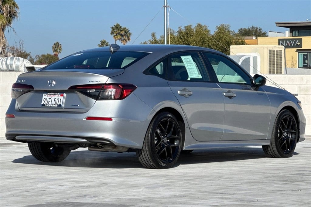 Certified 2025 Honda Civic Hybrid Sport Sedan