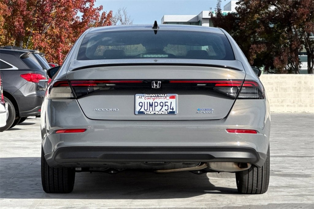 Certified 2025 Honda Accord Hybrid Sport Sedan