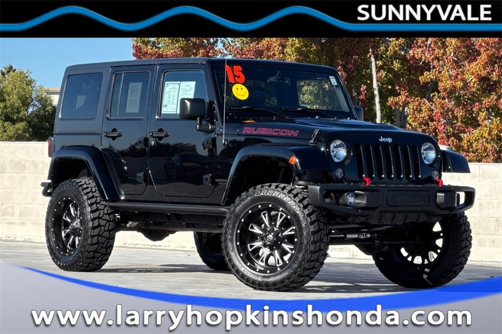 Used 2015 Jeep Wrangler Unlimited Rubicon 4x4 SUV
