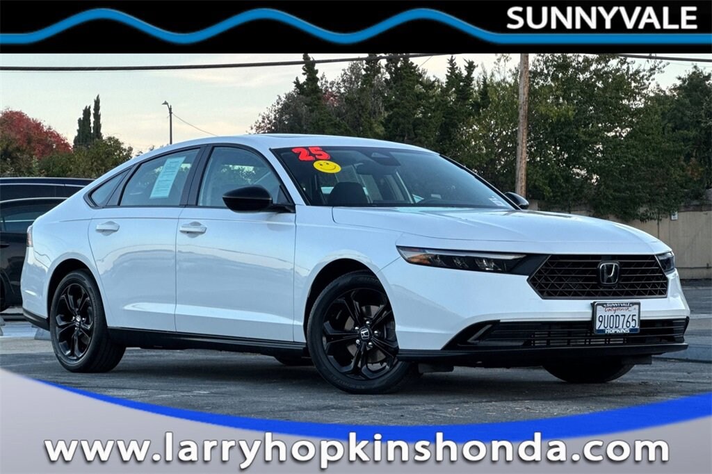 Certified 2025 Honda Accord SE Sedan