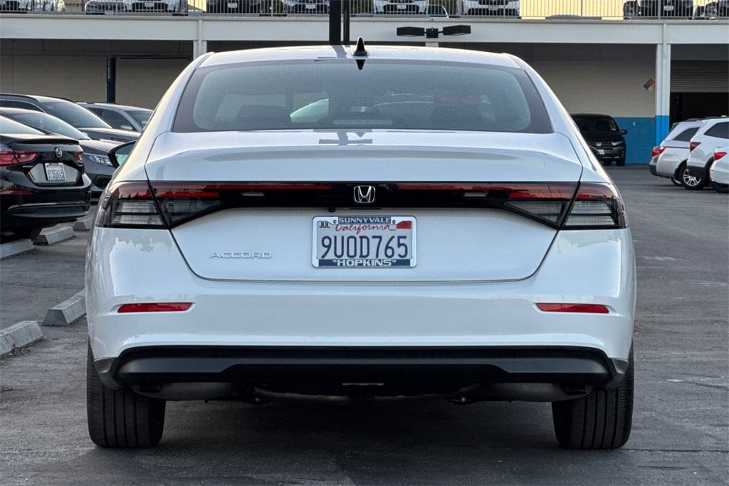 Certified 2025 Honda Accord SE Sedan