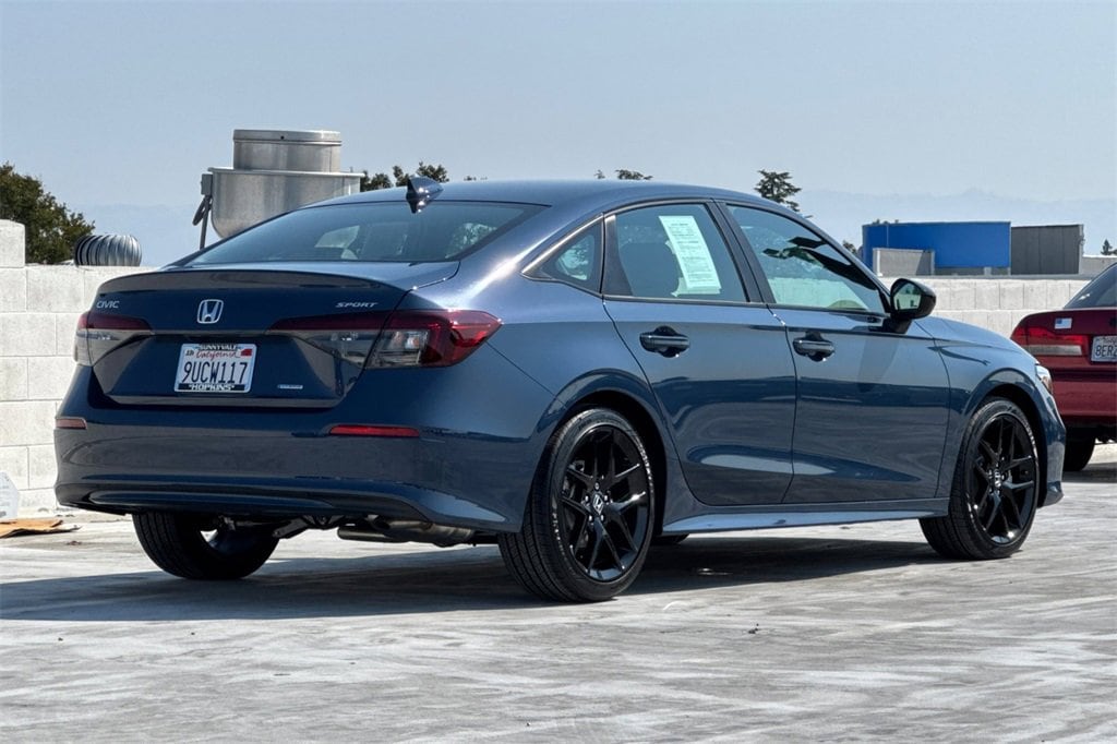 Certified 2025 Honda Civic Hybrid Sport Sedan
