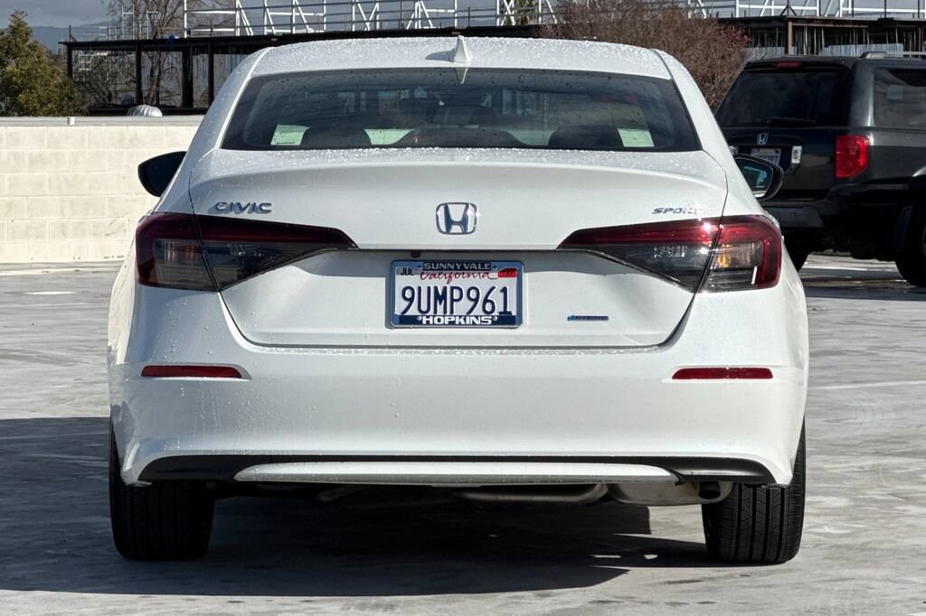 Certified 2025 Honda Civic Hybrid Sport Sedan