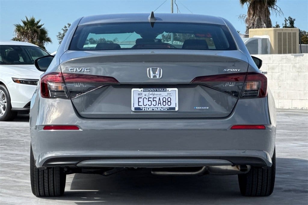 Certified 2025 Honda Civic Hybrid Sport Sedan