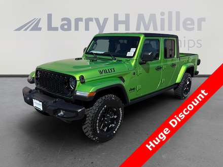 Featured New 2025 Jeep Gladiator Willys Pickup for sale near you in Boise, ID