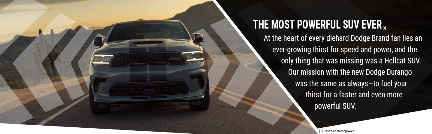 All-new 2021 Dodge Durango Hellcat, Most powerful SUV ever coming to Peoria, AZ. Reserve Yours today!