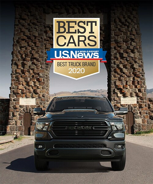 The 2020 Ram 1500 JD Power Award Winner.