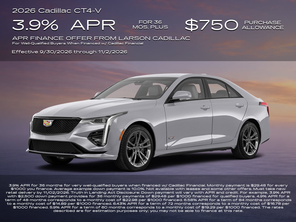 2026 Cadillac CT4 V-Series - Photo 2