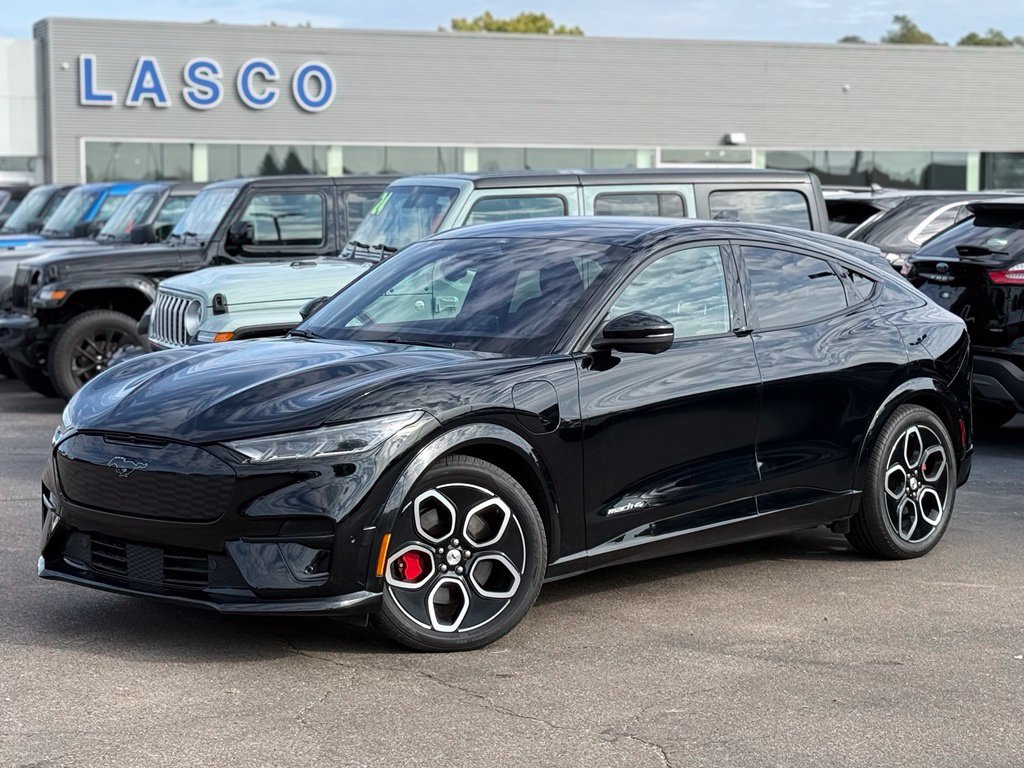 Used 2023 Ford Mustang Mach-E GT AWD with VIN 3FMTK4SE8PMA00922 for sale in Fenton, MI