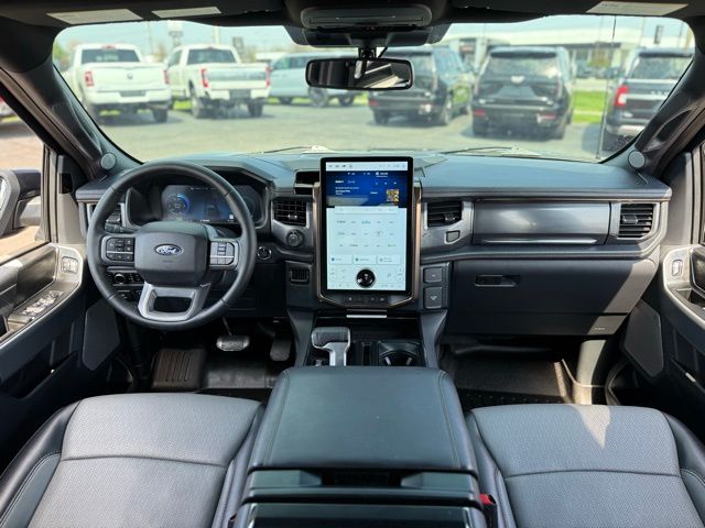 Used 2025 Ford F-150 Lightning Lariat with VIN 1FT6W5L70SWG00886 for sale in Fenton, MI