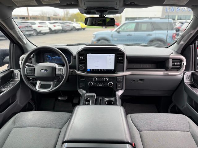 Certified 2025 Ford F-150 Lightning XLT with VIN 1FTVW3LK8SWG05614 for sale in Fenton, MI