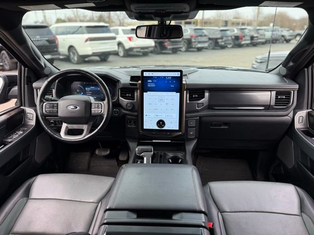 Certified 2022 Ford F-150 Lightning Lariat with VIN 1FT6W1EV5NWG14162 for sale in Fenton, MI