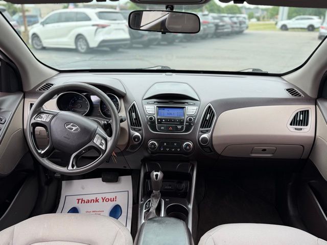 Used 2014 Hyundai Tucson GLS with VIN KM8JT3AFXEU949860 for sale in Fenton, MI