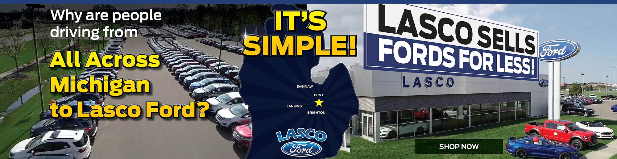 Lasco Ford New Ford & Used Car Dealer in Fenton, Michigan