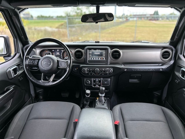 Certified 2018 Jeep All-New Wrangler Unlimited Sport S with VIN 1C4HJXDG1JW318918 for sale in Fenton, MI