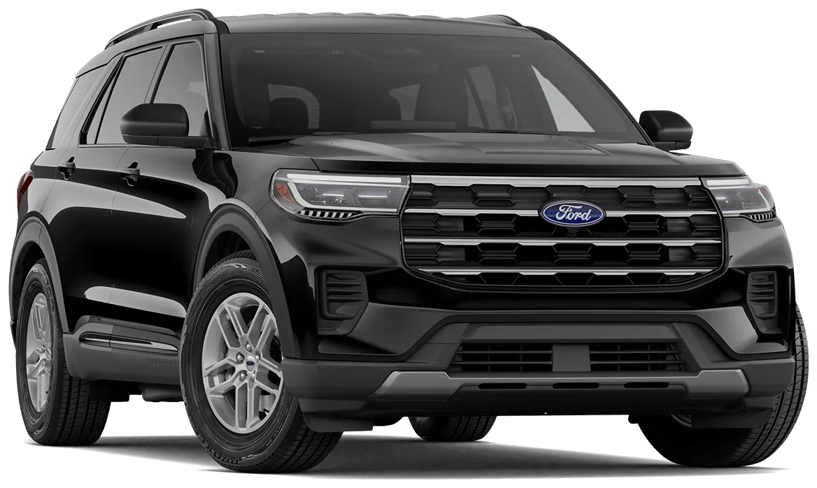2027 Ford Explorer Active in Agate Black at Lasco Ford in Fenton Michigan