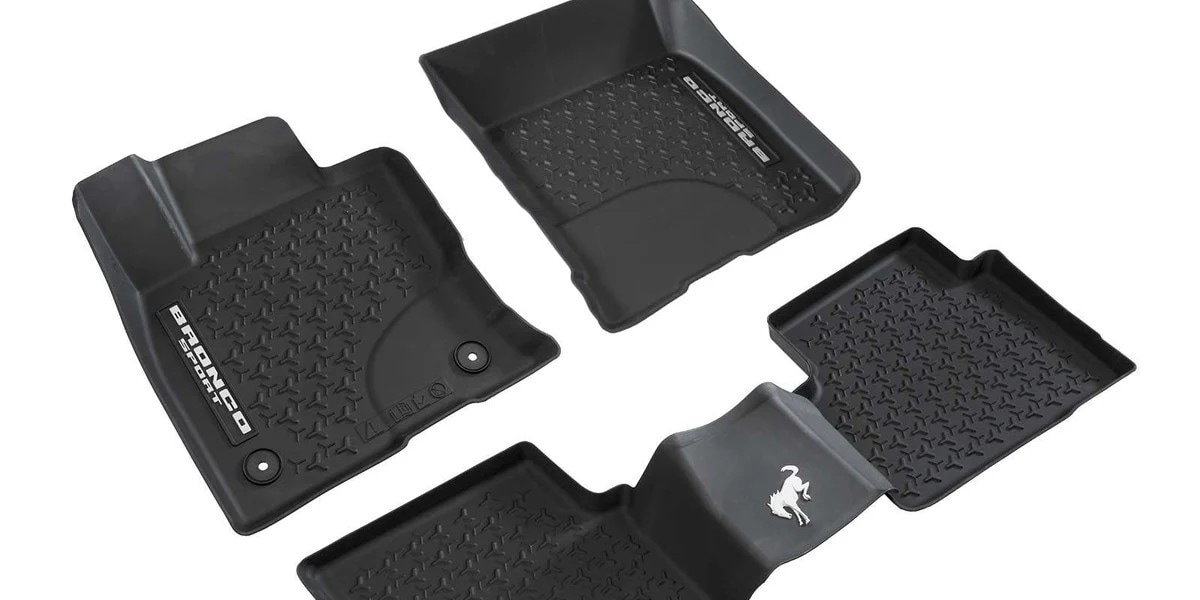 Genuine Ford all-weather floor liners available from the Lasco Ford parts department in Fenton Michigan