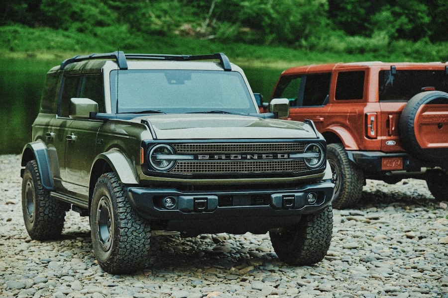 2027 Ford Bronco Filson exterior colors Field Green Metallic Lasco Ford Fenton Michigan