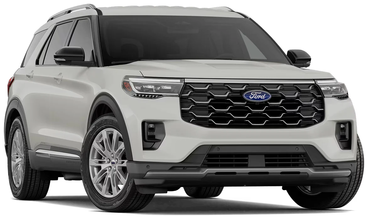 2027 Ford Explorer Platinum in Star White at Lasco Ford in Fenton Michigan