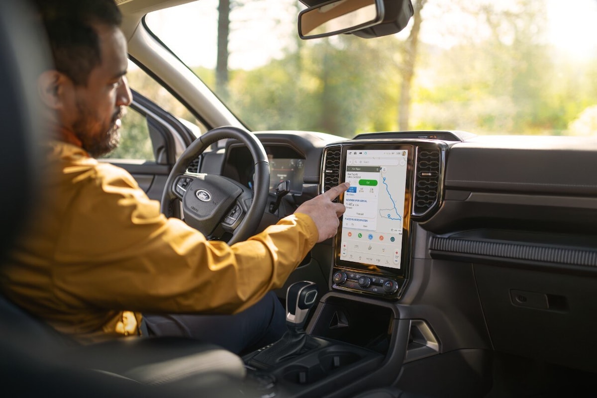 2026 Ford Ranger interior SYNC touchscreen Lasco Ford Michigan