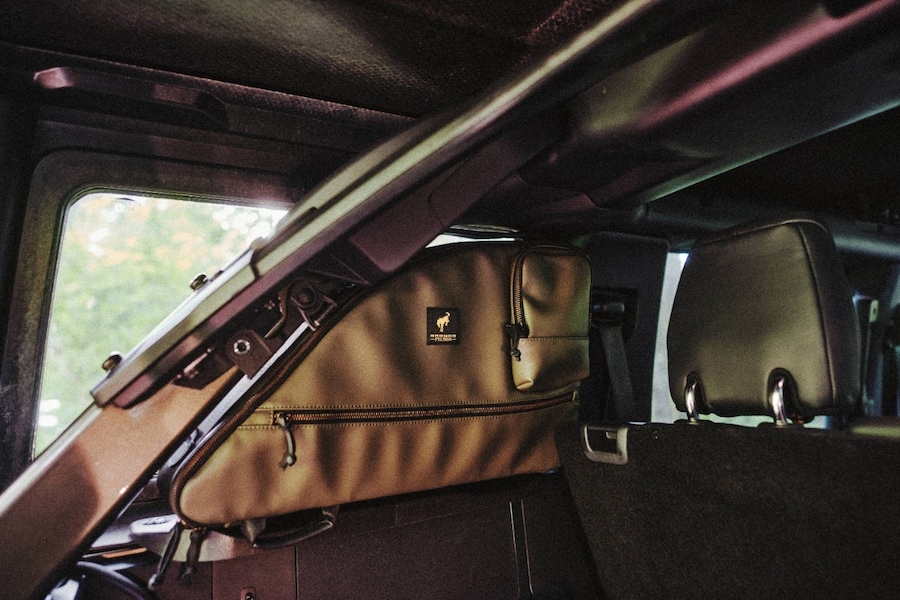 2027 Ford Bronco Filson rear Filson-inspired cargo storage bag Lasco Ford Fenton Michigan