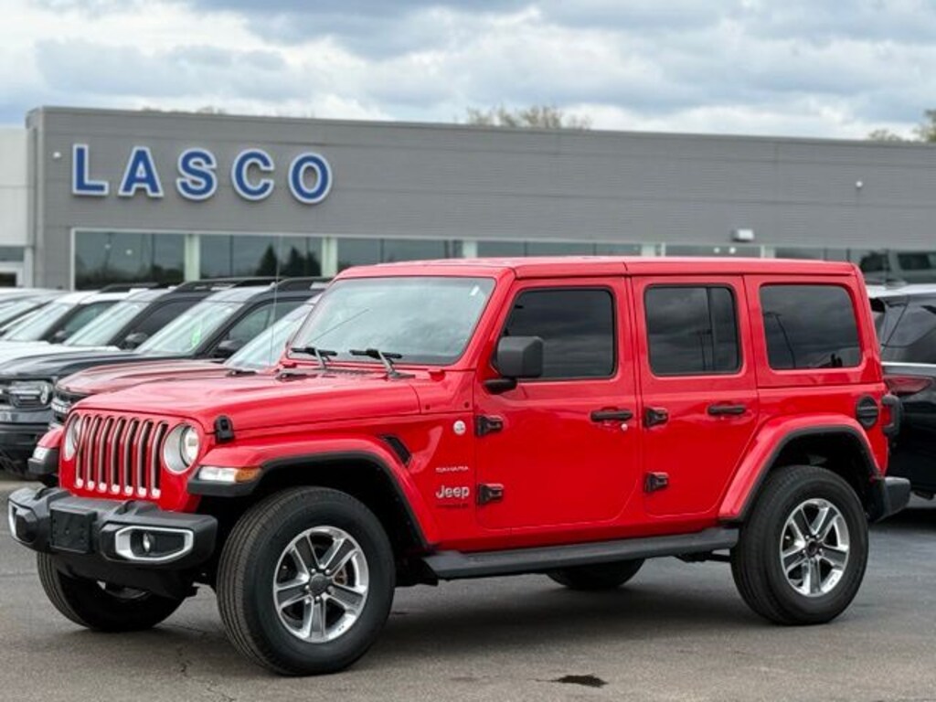 Certified 2021 Jeep Wrangler Unlimited Sahara SUV