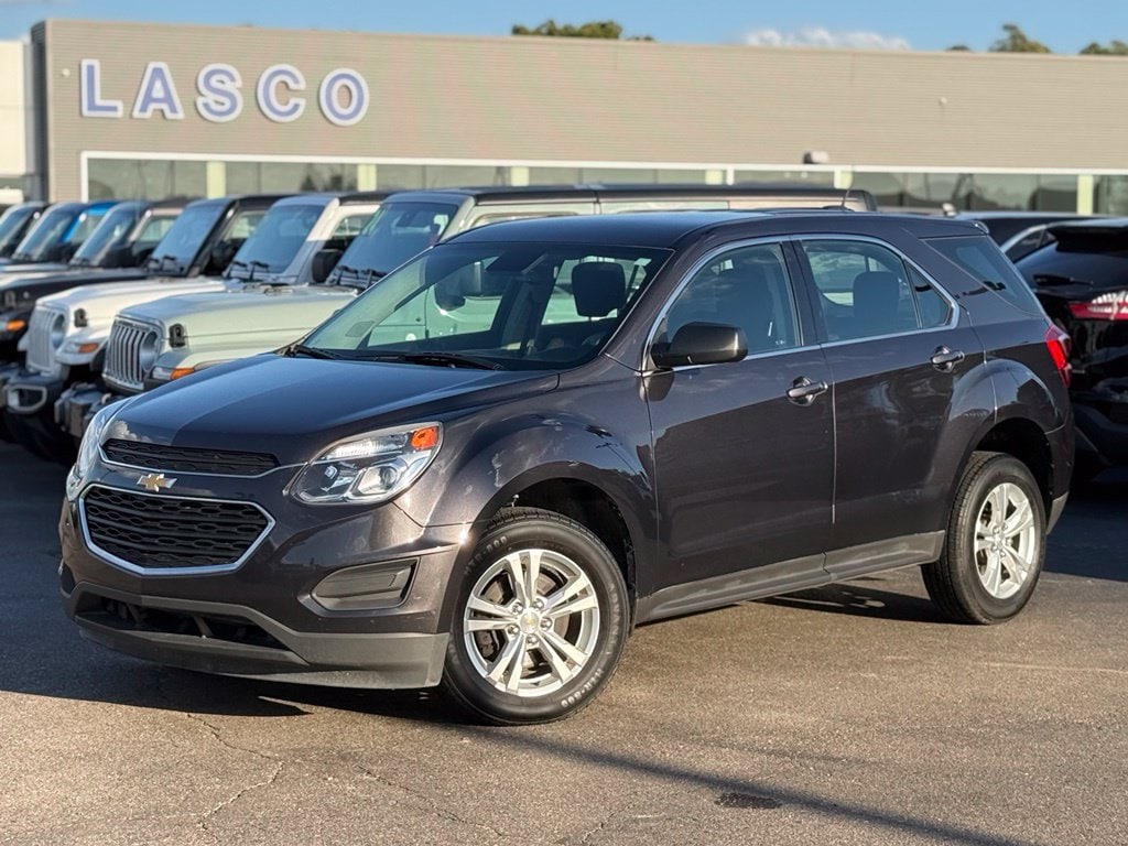 Used 2016 Chevrolet Equinox LS with VIN 2GNFLEEK9G6182573 for sale in Fenton, MI