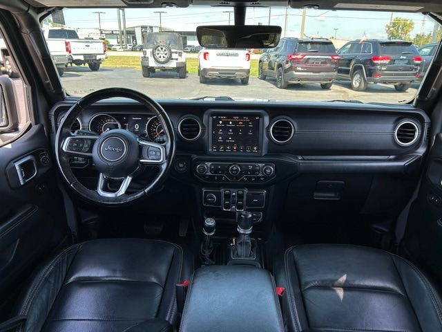 Certified 2020 Jeep Wrangler Unlimited Sahara with VIN 1C4HJXEG7LW183669 for sale in Fenton, MI