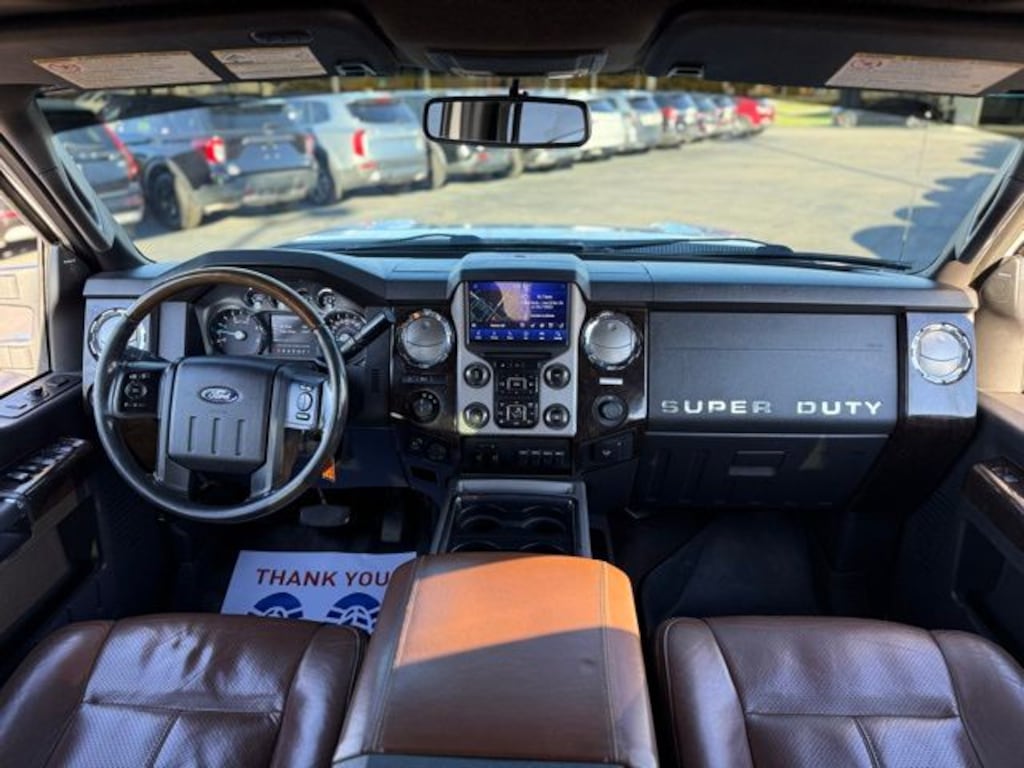 Used 2015 Ford F-350 Platinum Crew Cab Truck