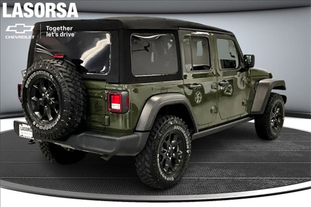 Used 2022 Jeep Wrangler Unlimited Willys SUV