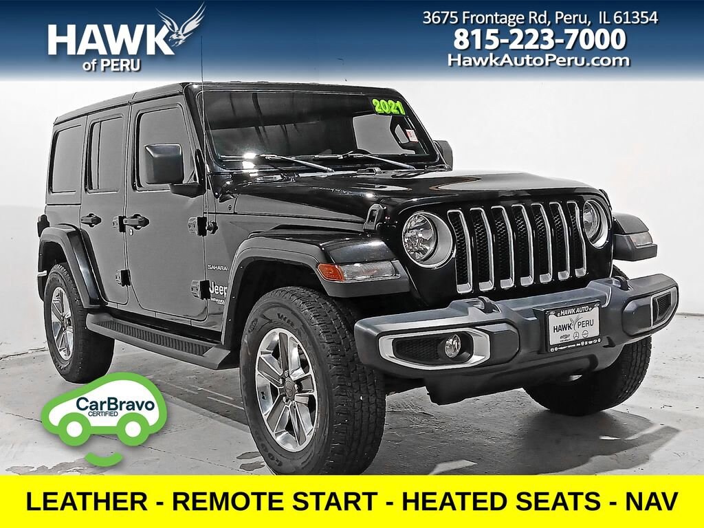 Used 2021 Jeep Wrangler Unlimited Sahara