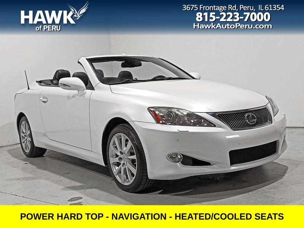 Used 2010 Lexus IS 250 C Convertible
