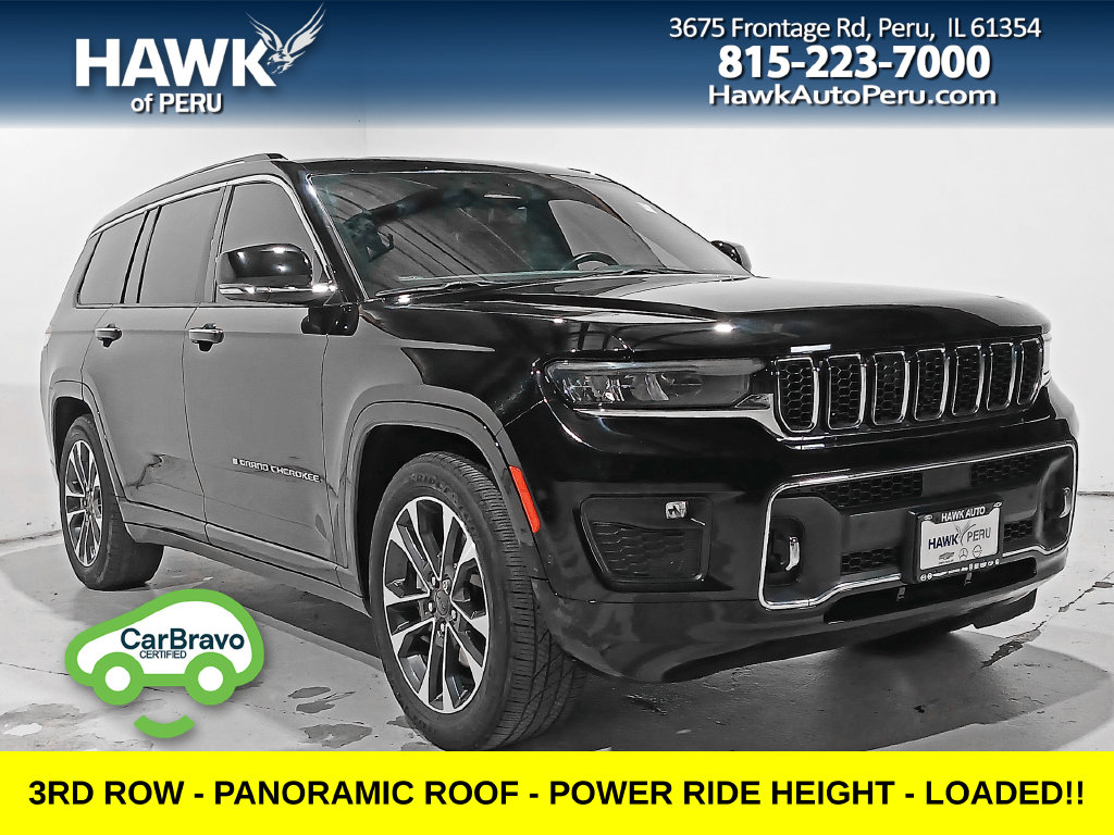 New 2021 Jeep Grand Cherokee L Overland SUV For Sale in Peru, IL