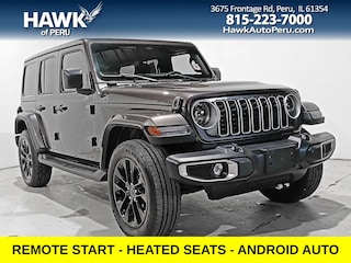 New 2025 Jeep Wrangler Sahara 4xe SUV For Sale in Peru, IL