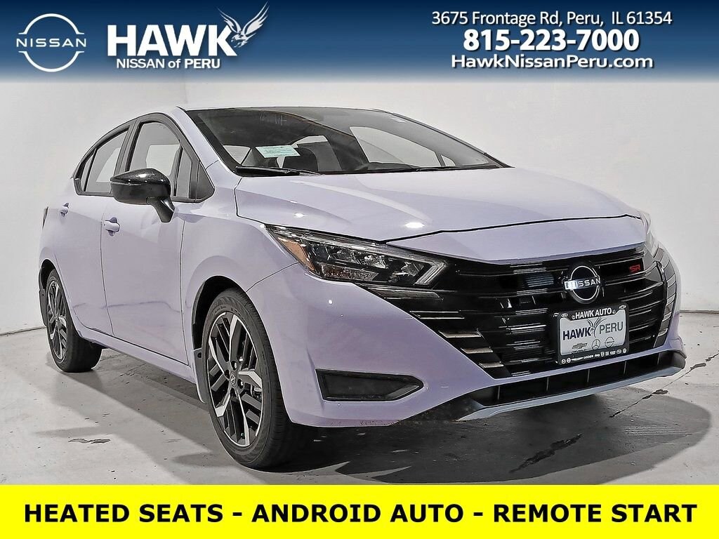 New 2025 Nissan Versa SR SR CVT