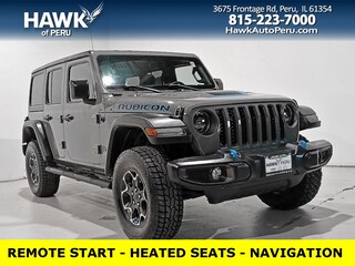 New 2023 Jeep Wrangler Rubicon 4xe SUV For Sale in Peru, IL