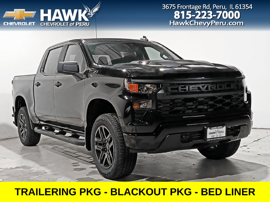 New 2026 Chevrolet Silverado 1500 Custom Trail Boss Truck For Sale in Peru, IL