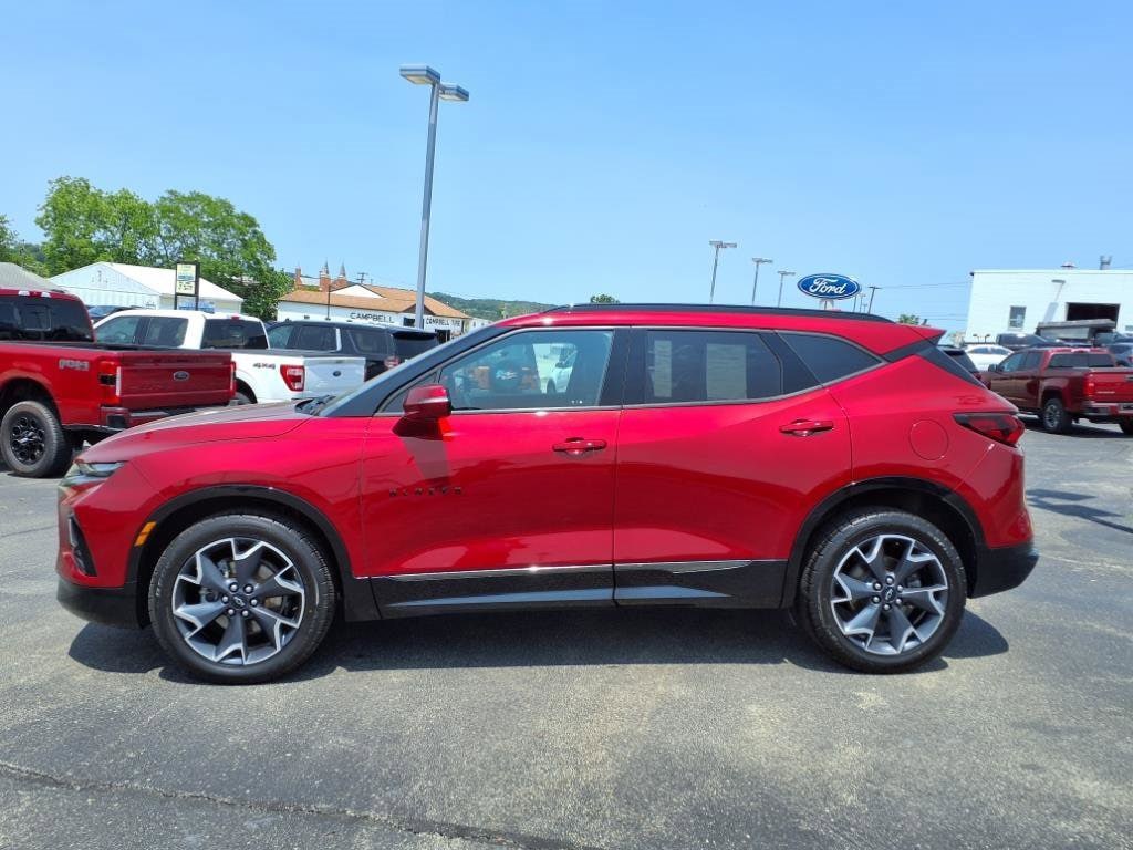 Used 2021 Chevrolet Blazer RS with VIN 3GNKBKRS8MS566500 for sale in Latrobe, PA