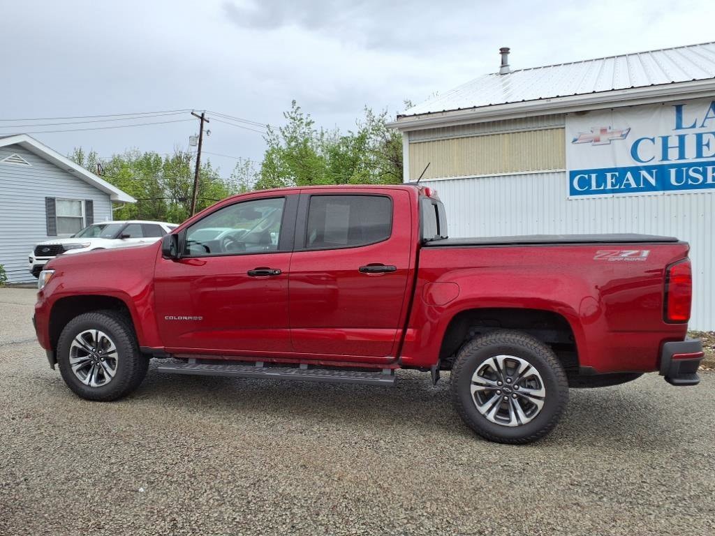 Used 2022 Chevrolet Colorado Z71 with VIN 1GCGTDEN5N1107676 for sale in Latrobe, PA