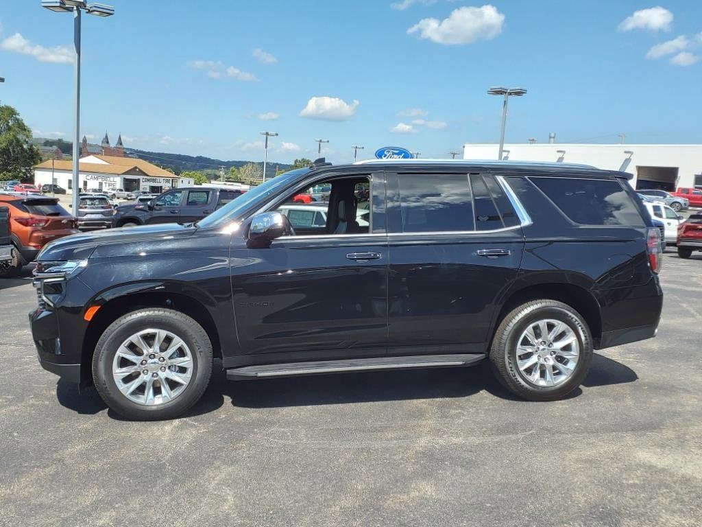 Used 2021 Chevrolet Tahoe Premier with VIN 1GNSKSKD3MR455321 for sale in Latrobe, PA