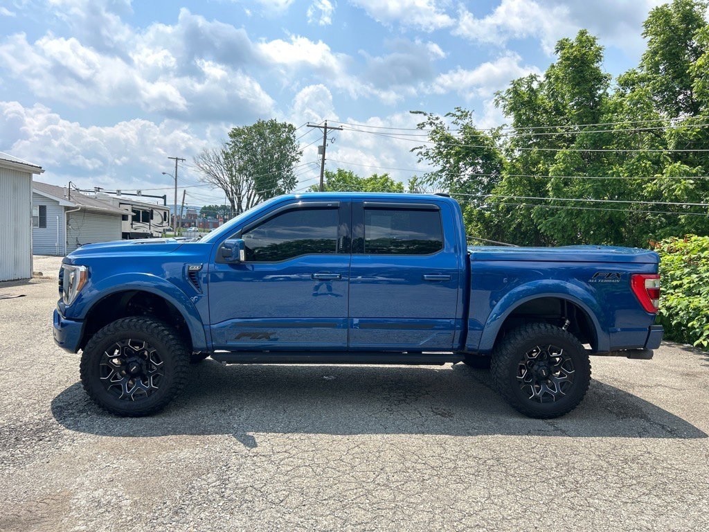 Used 2022 Ford F-150 Lariat with VIN 1FTFW1E50NFC08208 for sale in Latrobe, PA