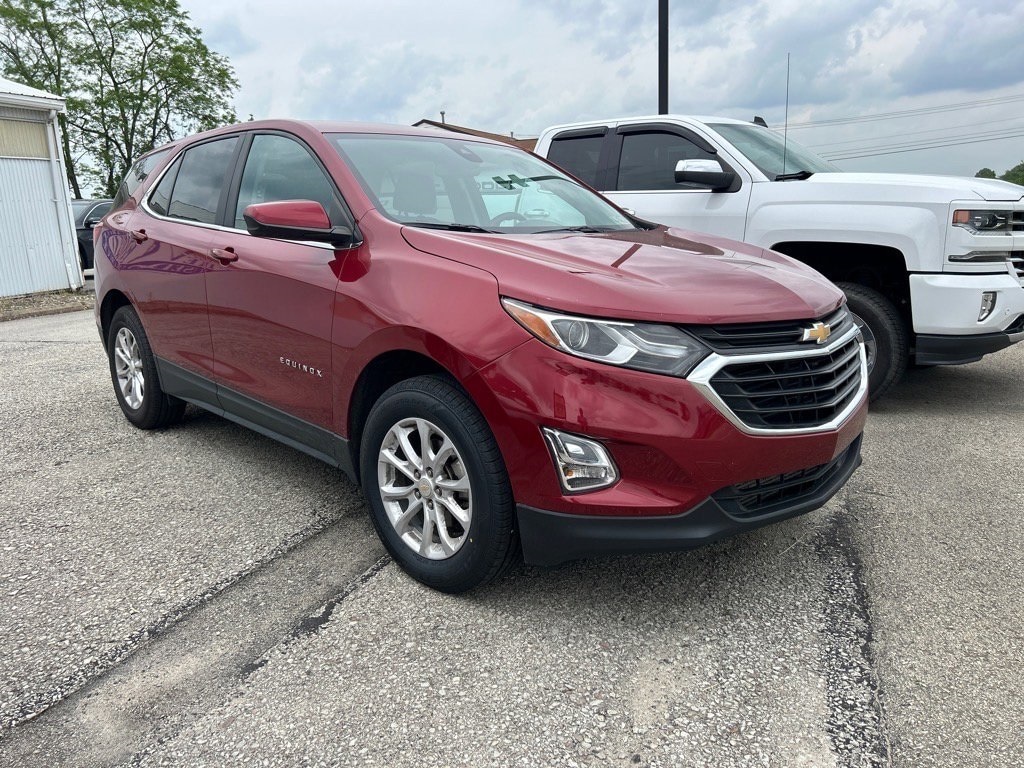 Used 2021 Chevrolet Equinox LT with VIN 3GNAXUEV4ML332874 for sale in Latrobe, PA