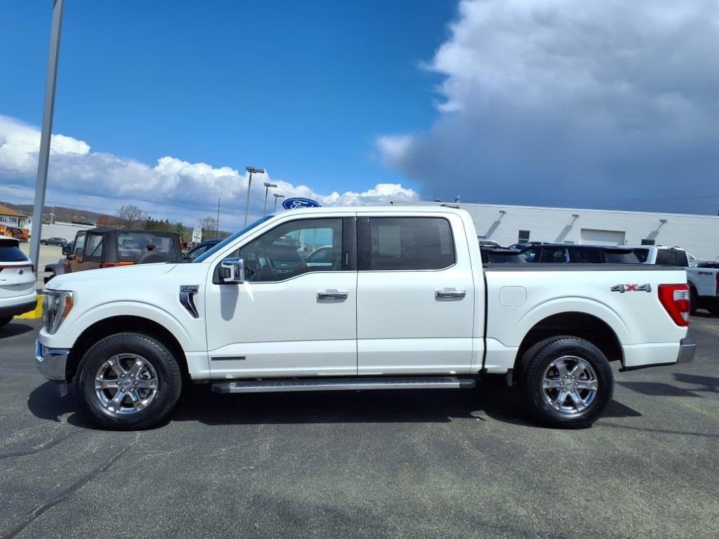Used 2022 Ford F-150 Lariat with VIN 1FTFW1ED5NFA93631 for sale in Latrobe, PA