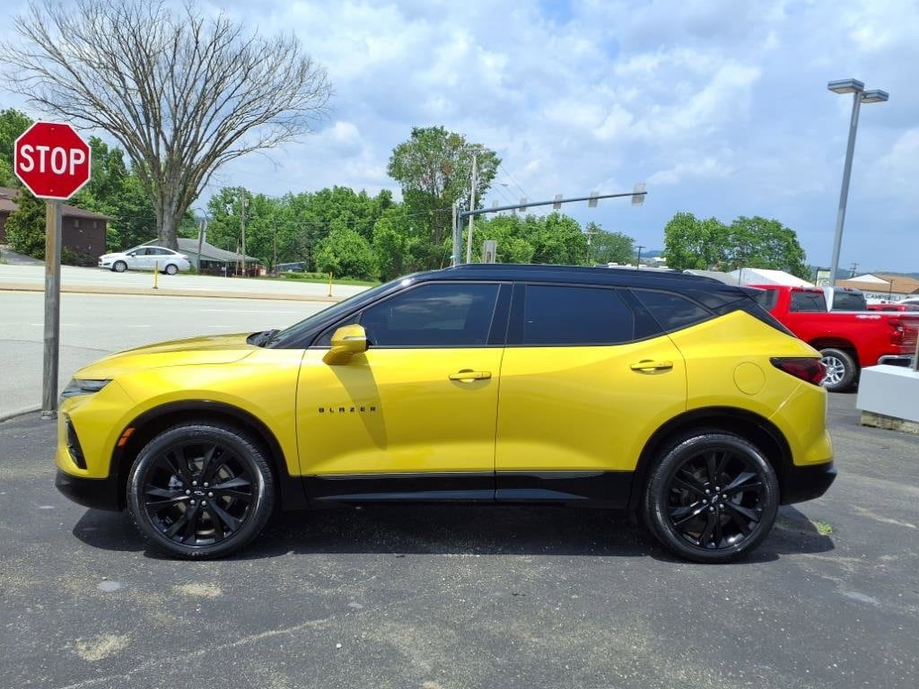 Used 2022 Chevrolet Blazer RS with VIN 3GNKBKRS7NS113857 for sale in Latrobe, PA