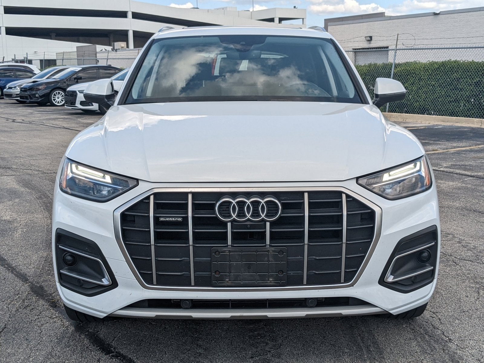 Used 2021 Audi Q5 Premium Plus with VIN WA1BAAFY9M2074224 for sale in Westmont, IL