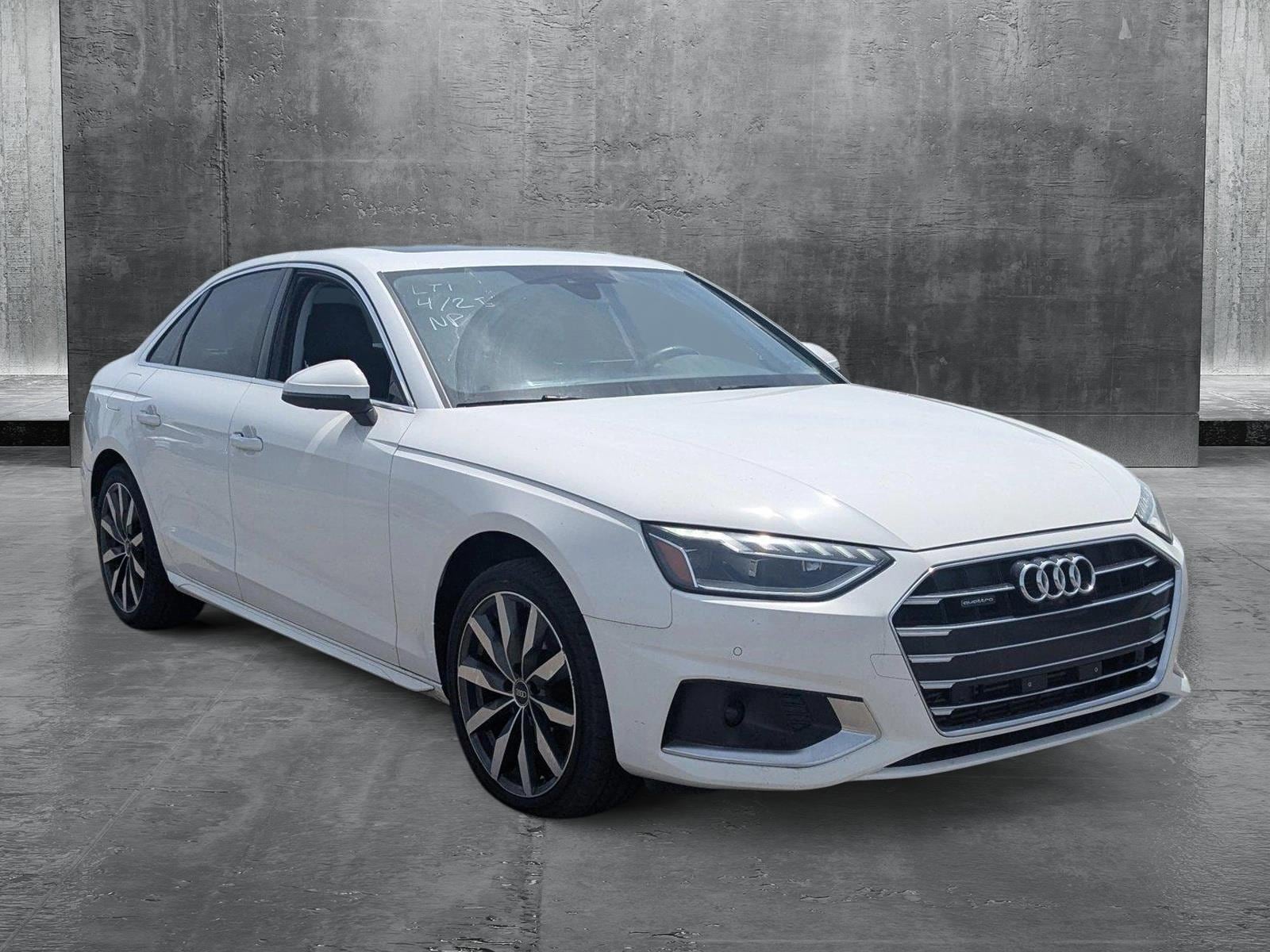 Used 2022 Audi A4 Premium Plus with VIN WAUBBAF48NA038478 for sale in Westmont, IL
